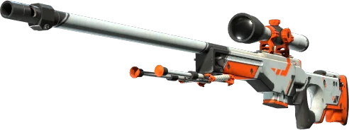 Скин AWP Asiimov в CS2 - пример реального дропа, который имеет рыночную стоимость в отличие от локального свапа