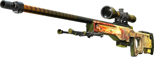 Редкая снайперская винтовка AWP Dragon Lore как главный приз недельной раздачи