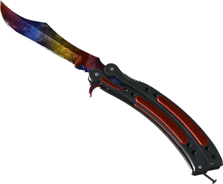 Нож-бабочка Marble Fade как дорогая цель апгрейда с низким шансом