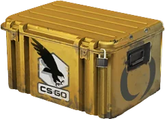Кейс Clutch золотой зоны Gold Area на май кейдроп с пулом скинов CS2